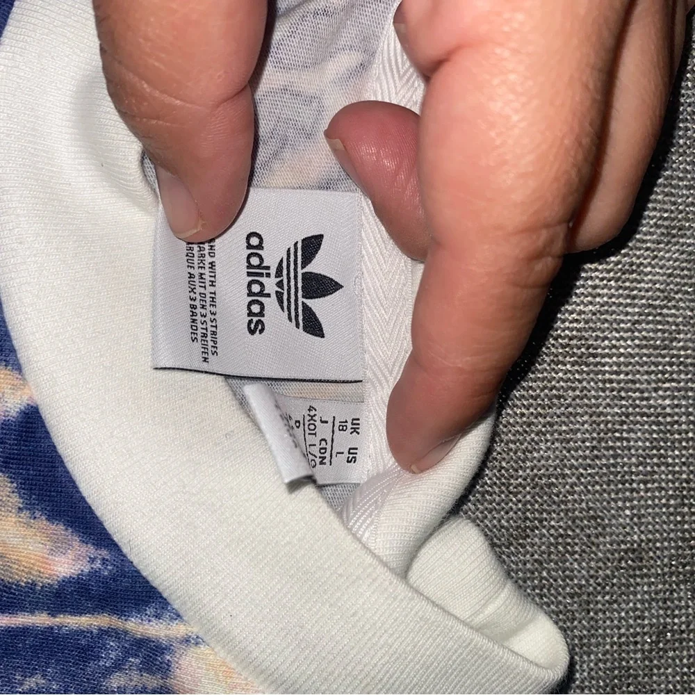Adidas‎ Tie Dye Shirt Dress Large - Picture 4 of 7